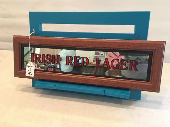 Irish Red Lager Advertising Mirror