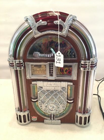 Contemporary Wurlitzer Shaped Am-FM-Casette Player