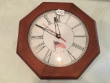 Quartz Wall Clock Made To Hide A Pistol In.