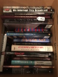 Boxlot Of Books W/Titles As Shown