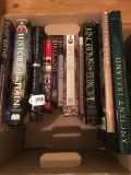 Boxlot Of Books W/Titles As Shown