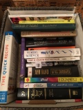 Boxlot Of Books W/Titles As Shown