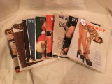(8) Mid 60's To Mid 70's Playboy Magazines *Used Condition*