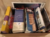 Boxlot Of Books/Games/Misc. As Shown