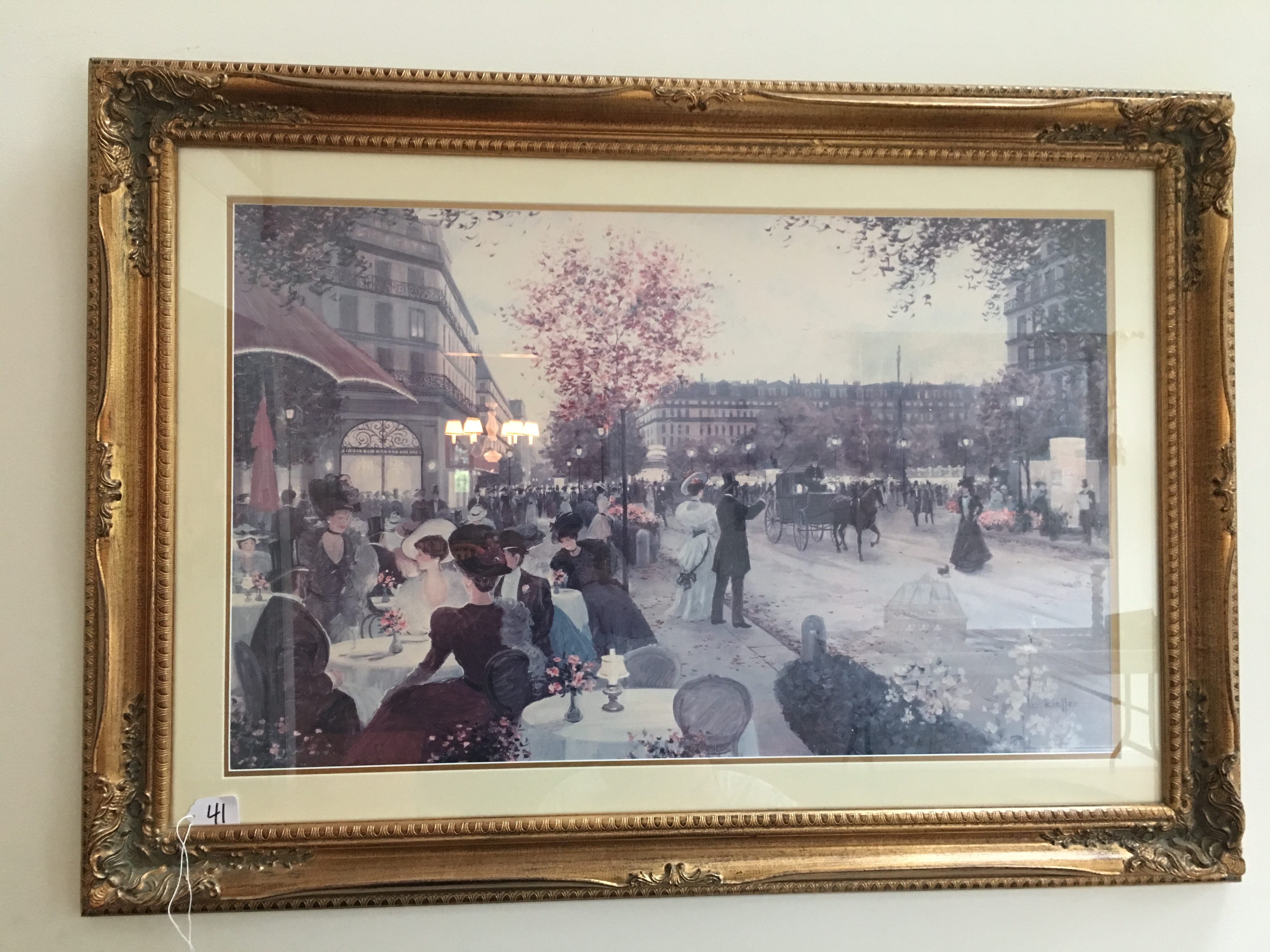 イタリアDemain 絵画 c.kieffer 