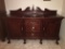 Heavily Carved Mahogany Chippendale Buffet/Sideboard