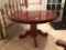 Wooden Pedestal Style Round Table