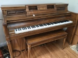 Everett Upright Piano W/Matching Bench