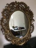 Oval Resin Wall Mirror Is 19