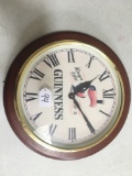 Guinness Battery Operated Advertising Clock Is 13