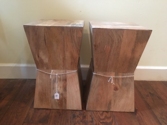 (2) Matching Lamp Stands