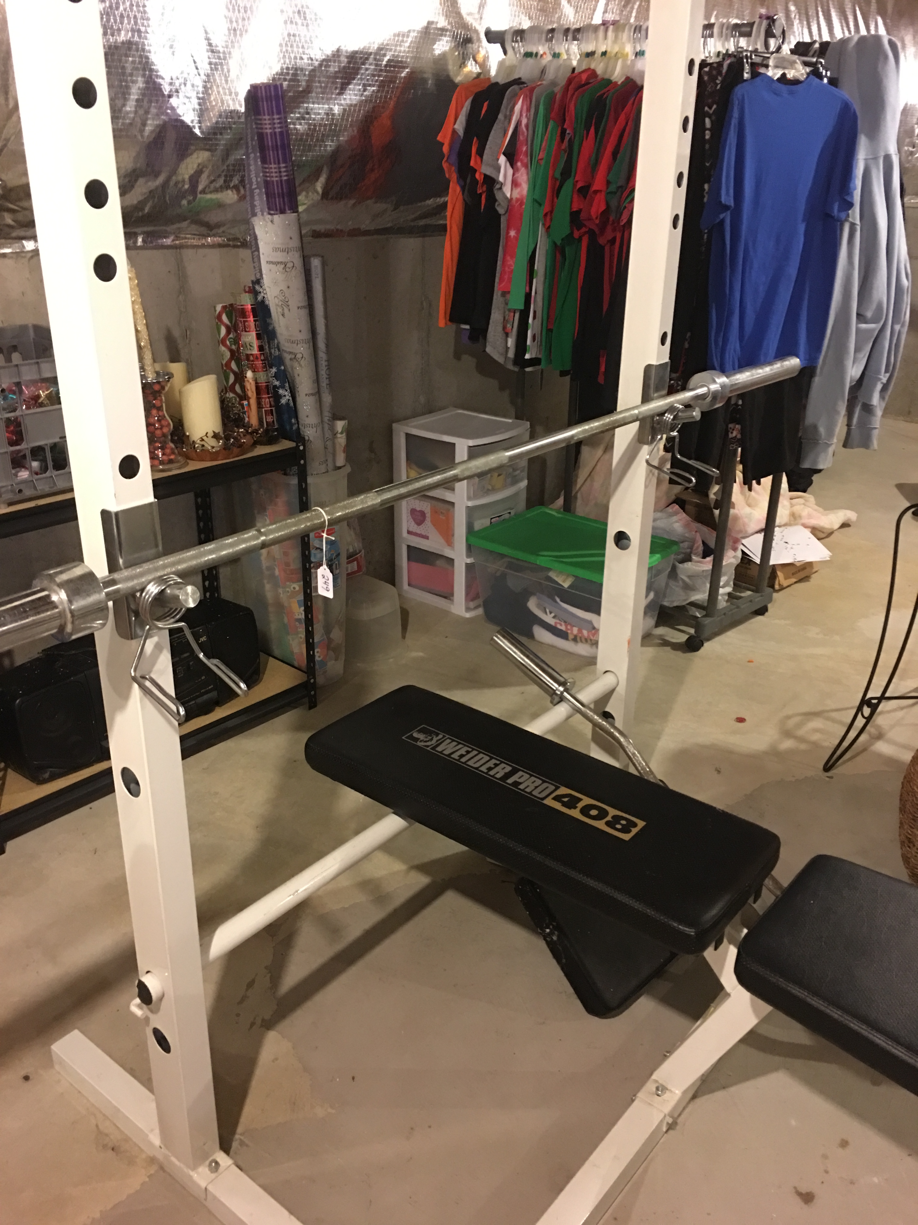 Weider Pro 408 Work Out Bench Proxibid