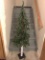 Antique-Look Christmas Tree Measures 63