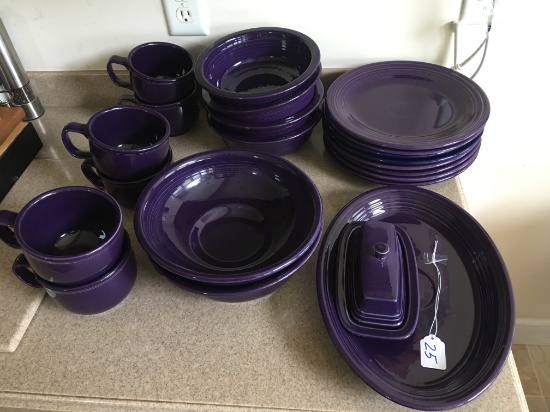 (20) Pcs. Reproduction Fiesta China-Purple Color