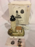 Historic American Lighthouse Lamp W/Box & Paperwork