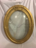 Oval Picture Frame *Some Plaster Damage*