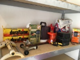 Shelf Of Outdoor Items As Shown