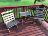 (3) Pc. Adirondak Patio Set