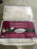 (2) Snippits Pillows In Plastic Cases