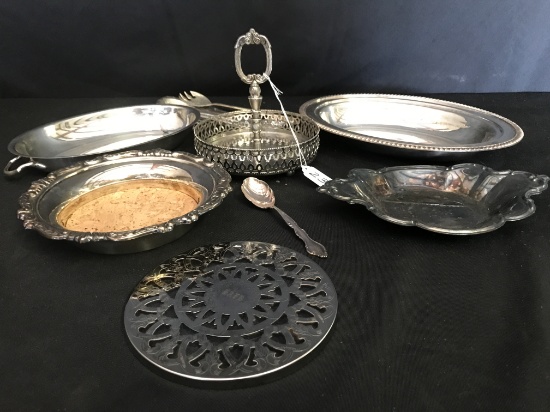 Lot Of Silverplated Items