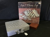 (2) Chess & Games Sets