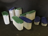 Group Of (9) Tupperware Containers