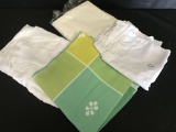 Lot Of Linen Tablecloths & Placemats