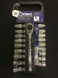 Kobalt Socket Set, Seems to be 21 piece, says 22 piece, not sure what is missing