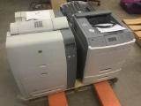 (2) Printers: Lexmark T654DN & HP Color Laserjet 4700DN