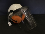 Safety Helmet & Mask-Primarily For Cutting Wood