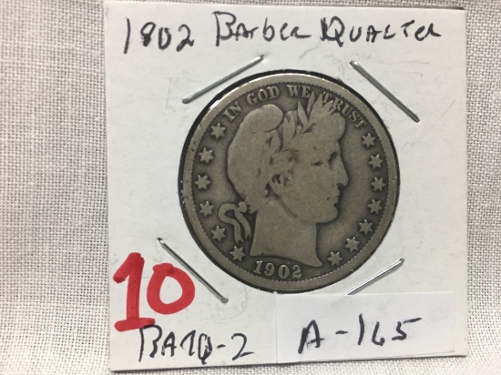 1902-O Barber Half Dollar