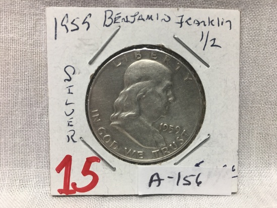 1959 Franklin Half Dollar