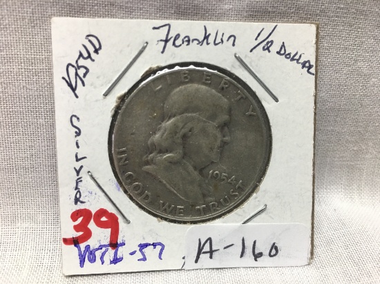 1954-D Franklin Half Dollar