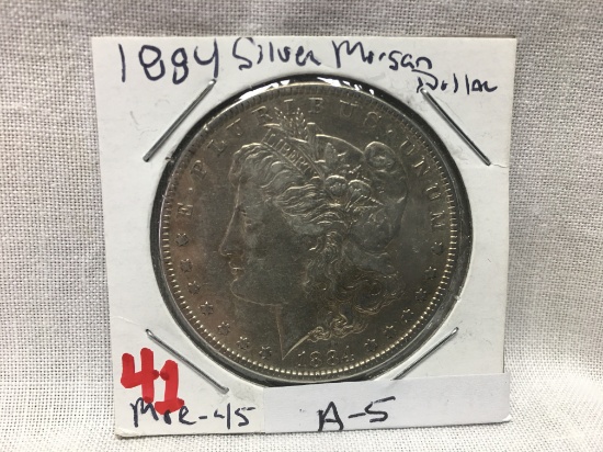 1884 Morgan Dollar