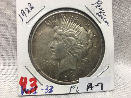 1922-D Peace Dollar