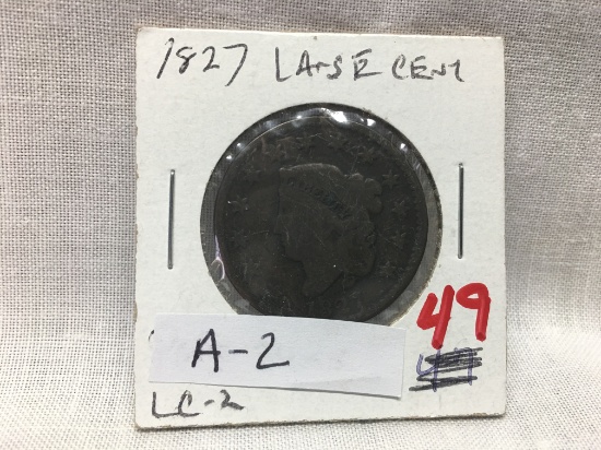 1827 Large Cent