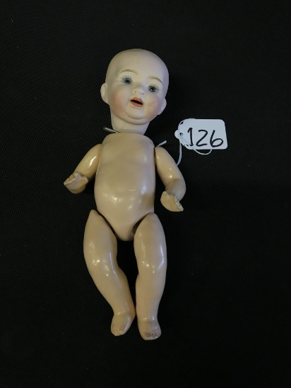 Antique Bisque Head Doll W/Composition Body *As-Is*