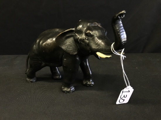 Vintage Metal Elephant