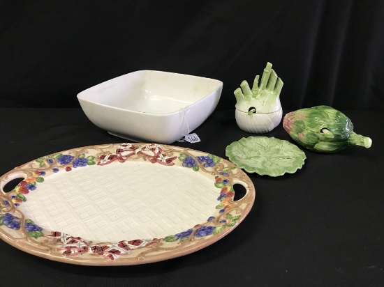 Noritake Serving Platter & Similar Serving Dishes