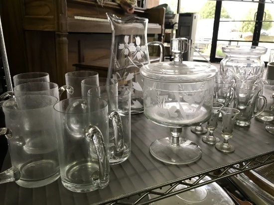 Group Of  Glassware