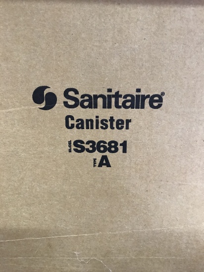 Sanitaire Canister Sweeper-Looks Unused In Box