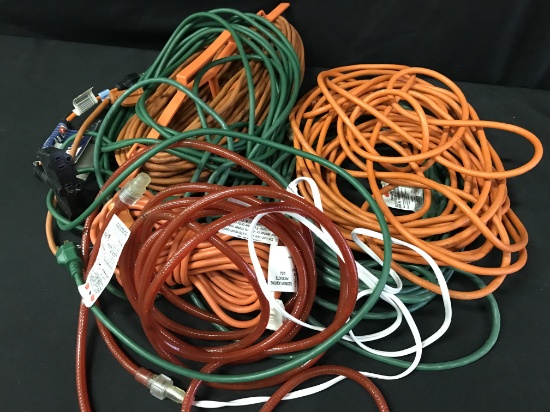 Group Of Extension Cords & Plug-Ins