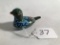 Lidded Cloisonne Figural Bird Trinket Box