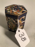 Lidded Cloisonne Trinket Box