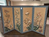 Oriental 4-Panel Byobu Screen
