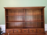 Quality Ballard's Bookcase W/Drawers