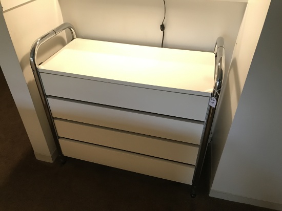 Contemporary 4-Drawer Cabinet-Ikea Style