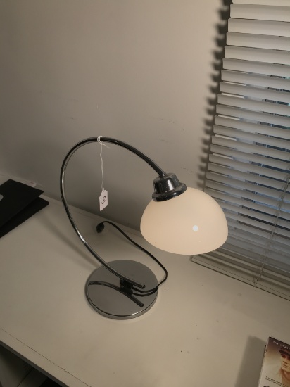 Chrome Portable Desk Light