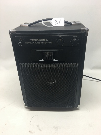 Realistic MPS-20 Portable Amplified Speaker System