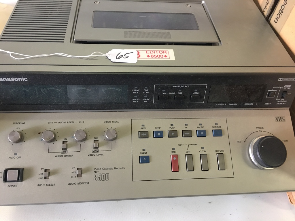 Panasonic NV-8500 Video Cassette Recorder in Orignial Box. | Computers &  Electronics TV, Video & Audio Speakers & Audio | Online Auctions | Proxibid
